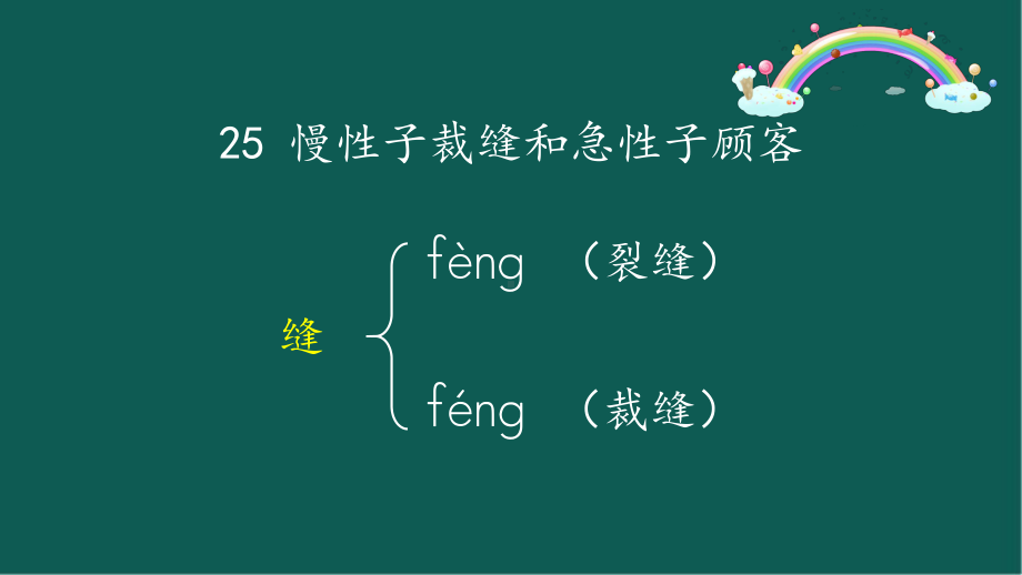 部编版三年级下册语文 25《慢性子裁缝和急性子顾客》 课件（31页）.pptx_第3页