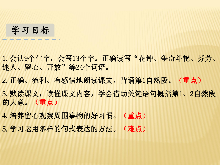 部编版语文三年级下册课件13花钟（22页）.pptx_第2页