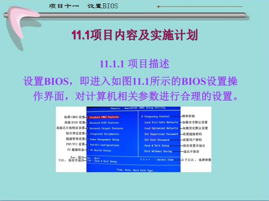 计算机组装和维护教学课件11-设置BIOS-PPT.ppt_第3页