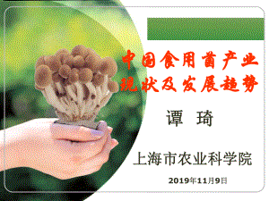 食用菌产业现状及发展趋势1-PPT课件.ppt