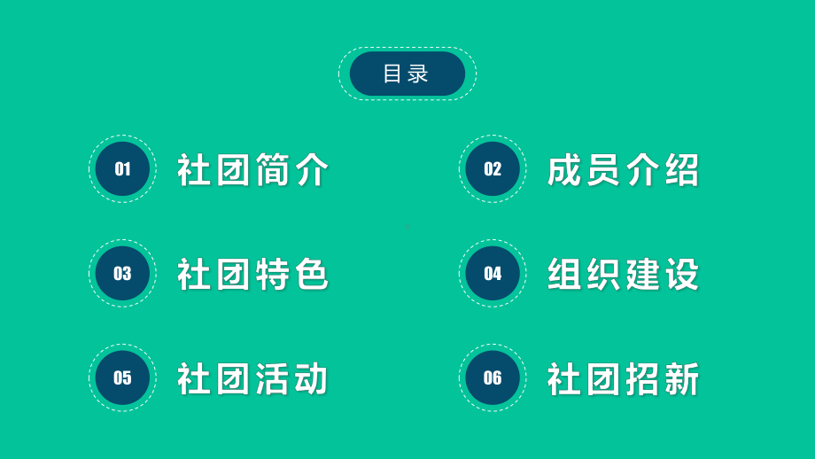 绿色清新大学生学生会社团招新PPT模板课件.pptx_第3页