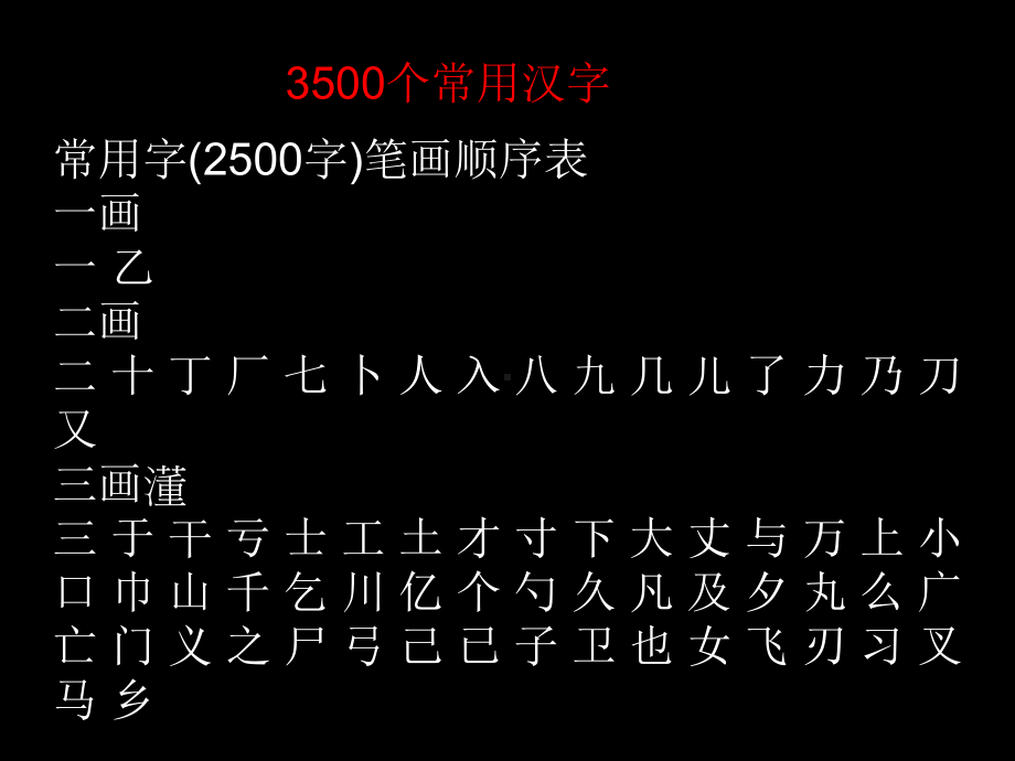 3500个常用汉字ppt课件[1]解析.ppt_第1页