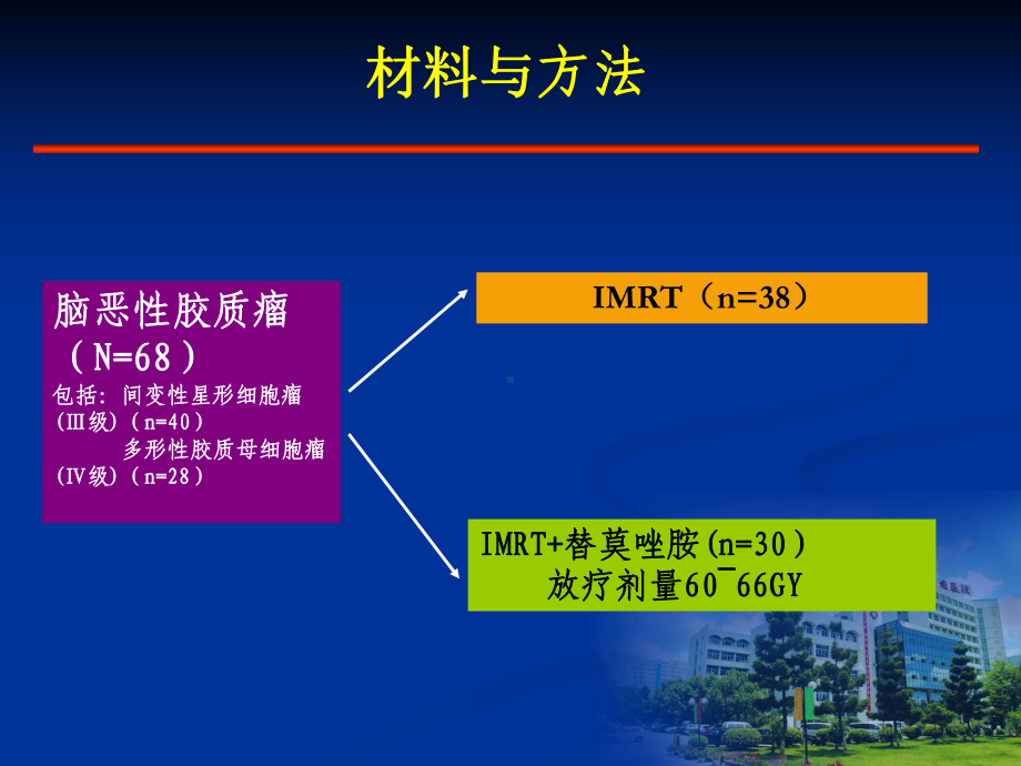 脑胶质瘤术后调强放射治疗联合替莫唑胺治疗的疗效分析课件.ppt_第3页