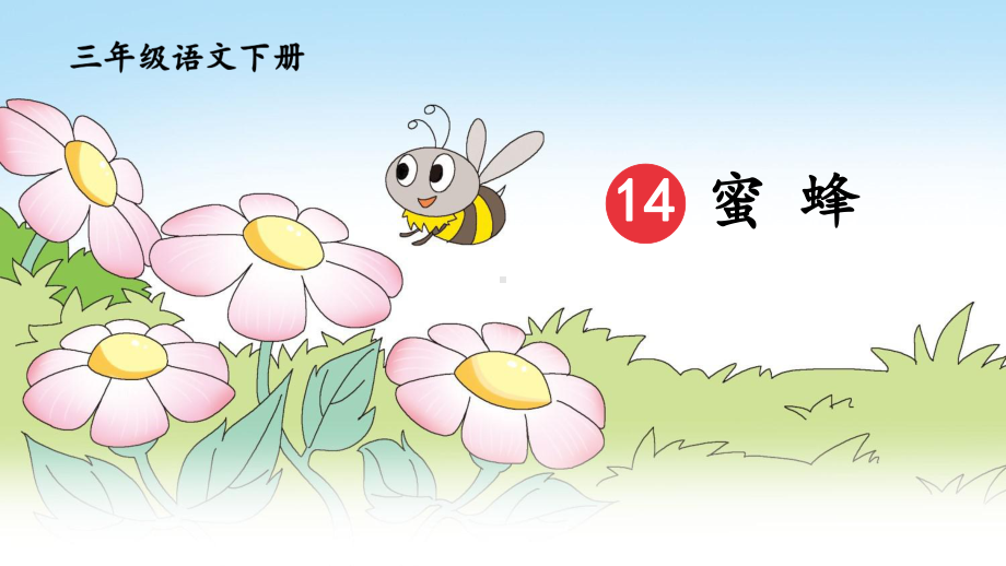 部编版三年级下册语文 14 蜜蜂 公开课课件 3.ppt_第3页