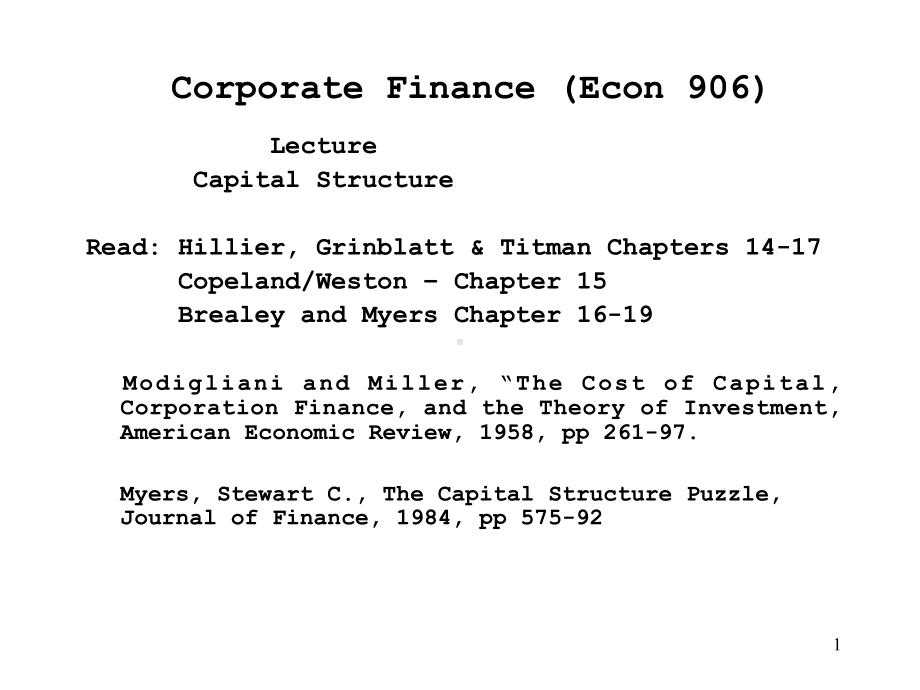 Capital-Structure-and-Cost-of-Equity(高级公司财务-资本结构与资金成本-英文版课件).ppt_第1页