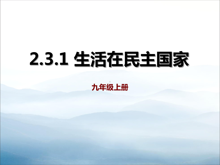 《生活在民主国家》追求民主价值PPT课件.pptx_第1页