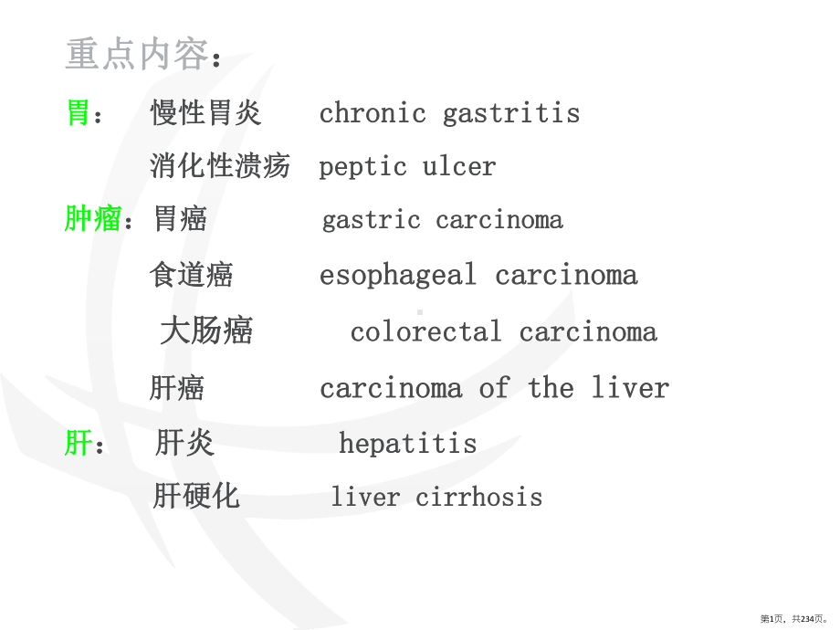 消化系统(病理)课件(PPT 234页).pptx_第1页