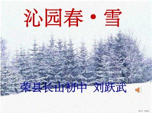 《沁园春·雪》公开课.pptx