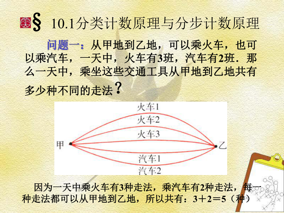 分类计数原理与分步计数原理教学课件-PPT课件.ppt_第3页