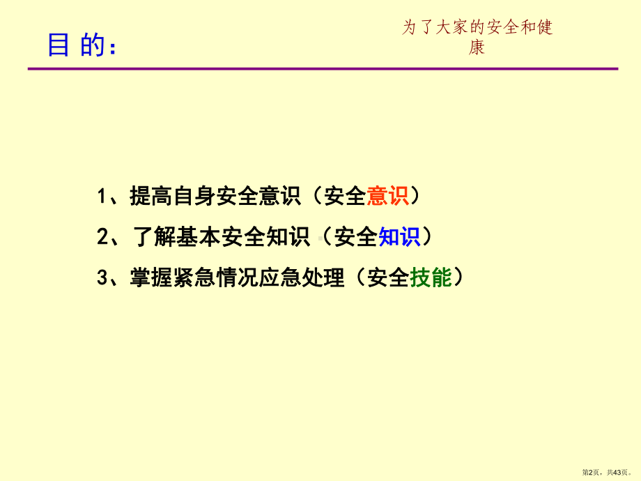 办公室人员安全常识培训(PPT42页)(PPT 43页).pptx_第2页