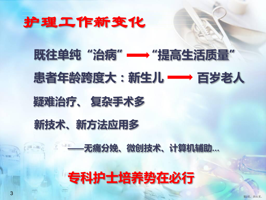 护士职业发展与规划PPT幻灯片课件(PPT 41页).pptx_第3页