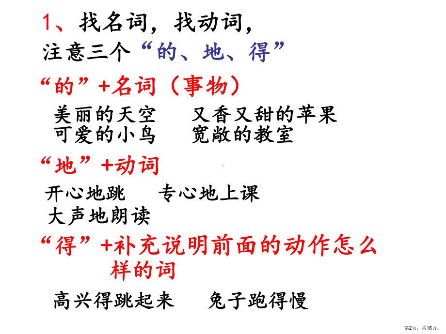 小学语文三年级扩句和缩句解析 公开课课件(PPT 16页).pptx_第2页