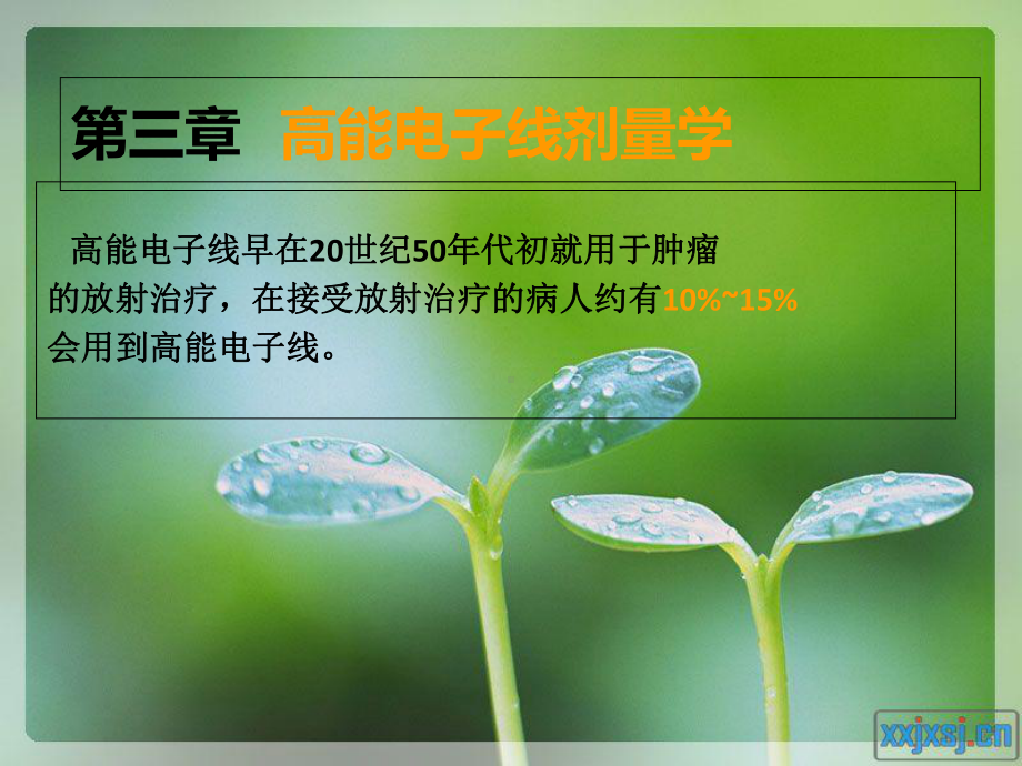 《高能电子线剂量学》PPT课件.ppt_第1页