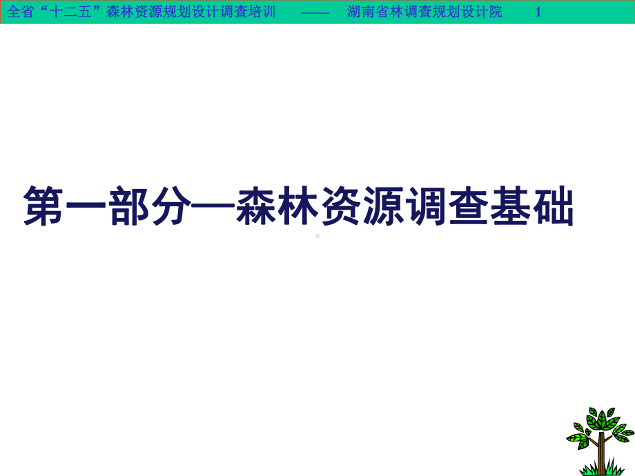 《森林资源调查基础》PPT课件.ppt_第1页