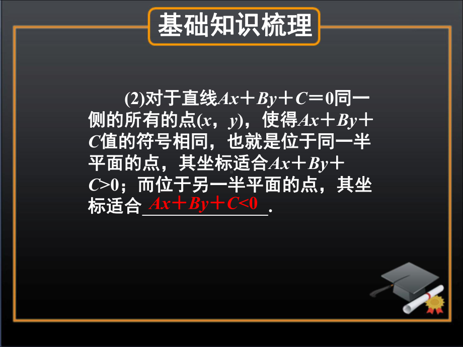 二元一次不等式(组)与简单的线性规划问题复习PPT优秀课件.ppt_第3页