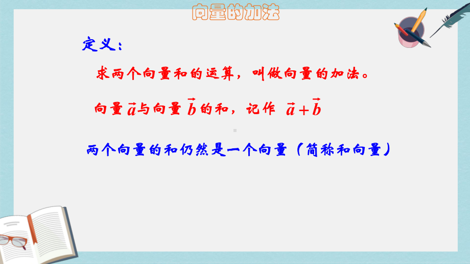 人教版中职数学(基础模块)下册7.1《向量的加减运算》ppt课件1.ppt_第3页