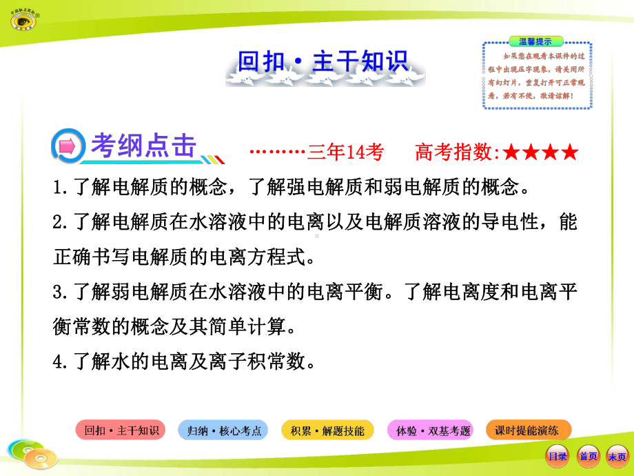 优选教育版化学复习方略课件：弱电解质的电离平衡(苏教版·浙江专用).ppt.ppt_第2页