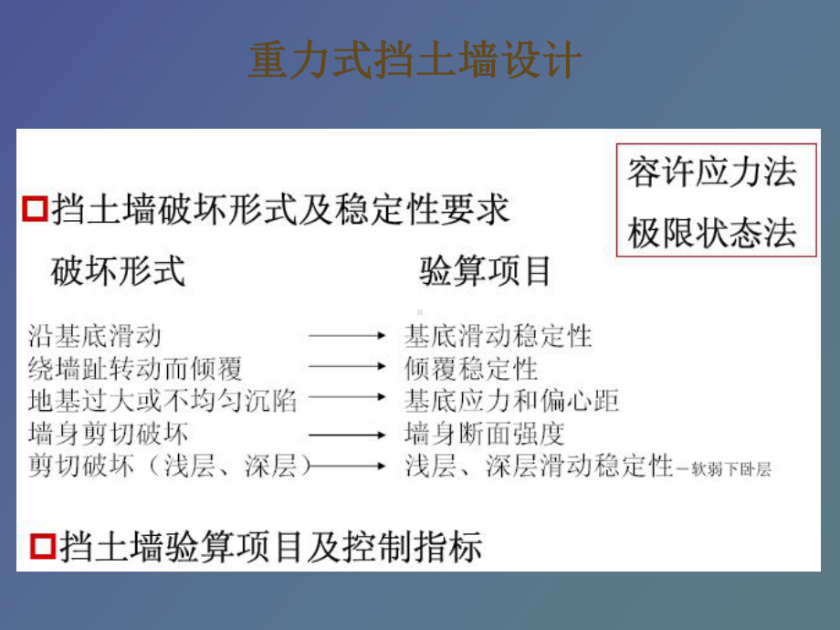 （课件）重力式挡土墙悬臂式挡土墙.ppt_第2页