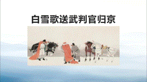 《白雪歌送武判官归京》PPT优质课件.pptx