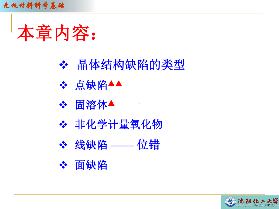 无机材料科学基础-3-1-缺陷类型与点缺陷课件(PPT 31页).pptx_第2页