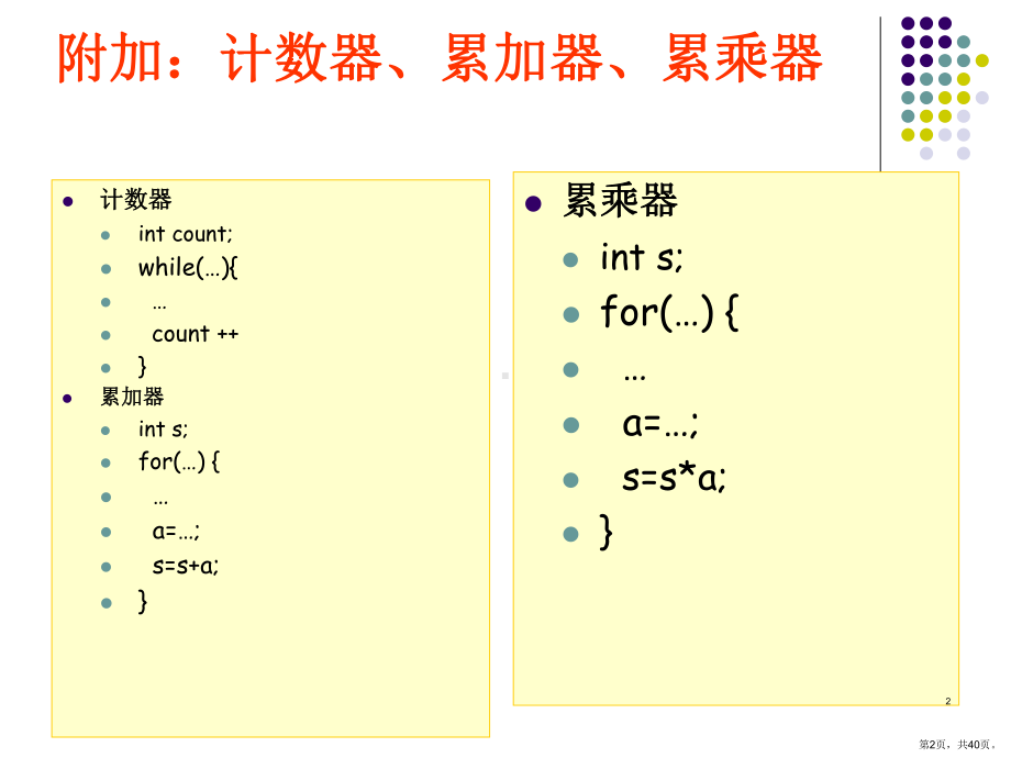 （培训课件）数组应用的技巧与方法.ppt_第2页