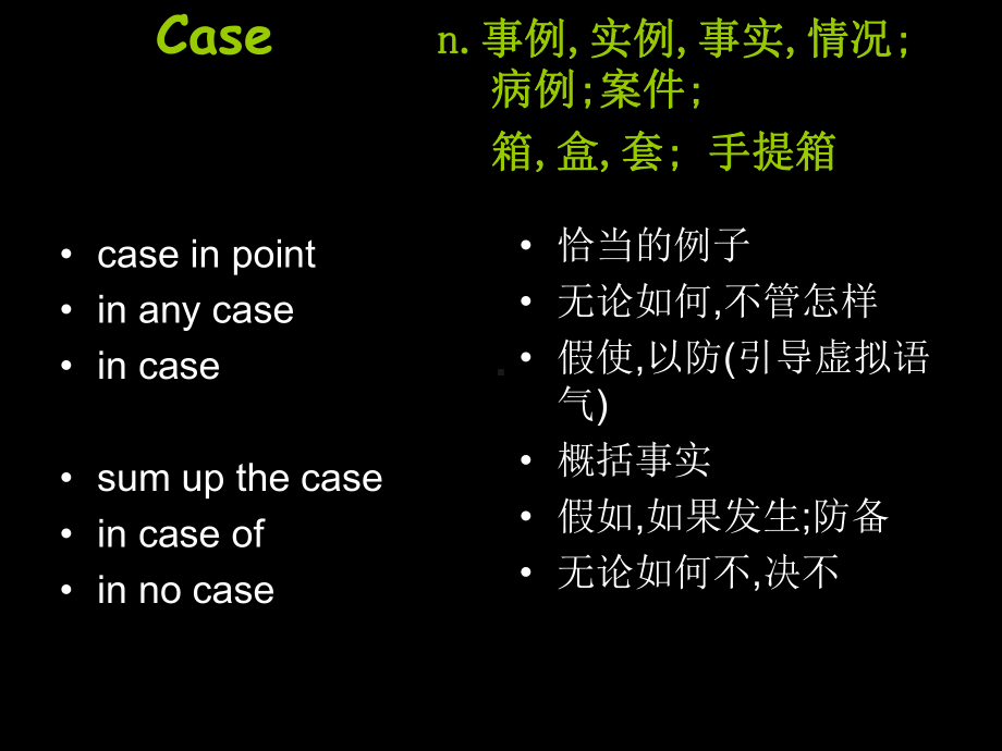 四级超高频词汇课件(PPT 48页).pptx_第3页