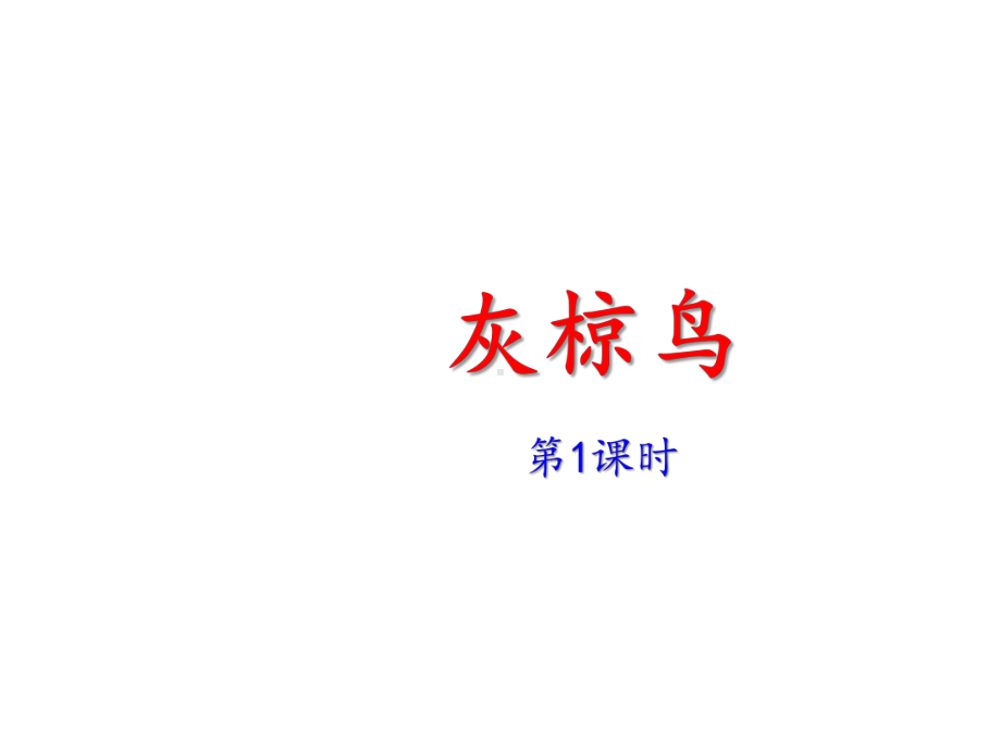 《灰椋鸟》课堂教学PPT课件(2课时).ppt_第3页