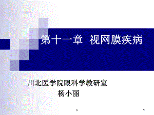 《视网膜病》PPT课件.ppt