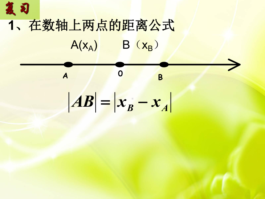 中职数学基础模块下册两点间距离公式及中点坐标公式ppt课件.ppt_第3页