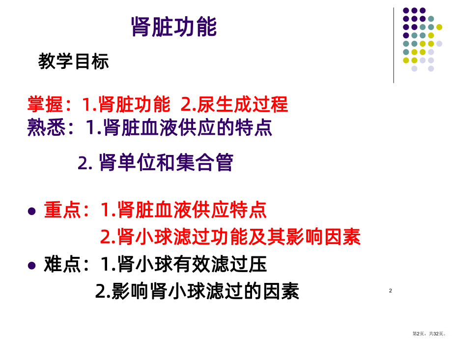 肾小球滤过最新PPT课件(PPT 32页).pptx_第2页