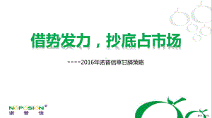 诺普信草甘膦策略课件(PPT 21页).pptx