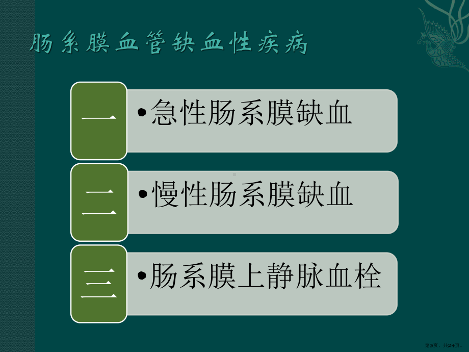 肠系膜血管缺血性疾病课件(PPT 24页).pptx_第3页