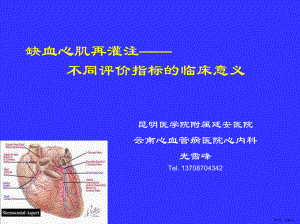 缺血心肌再灌注不同评价指标的临床意义课件(PPT 60页).pptx