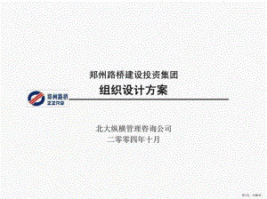 郑州路桥集团组织结构设计课件(PPT 50页).pptx