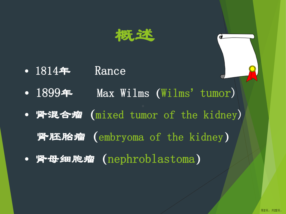 肾母细胞瘤的病因及实验治疗研究课件(PPT 22页).pptx_第2页