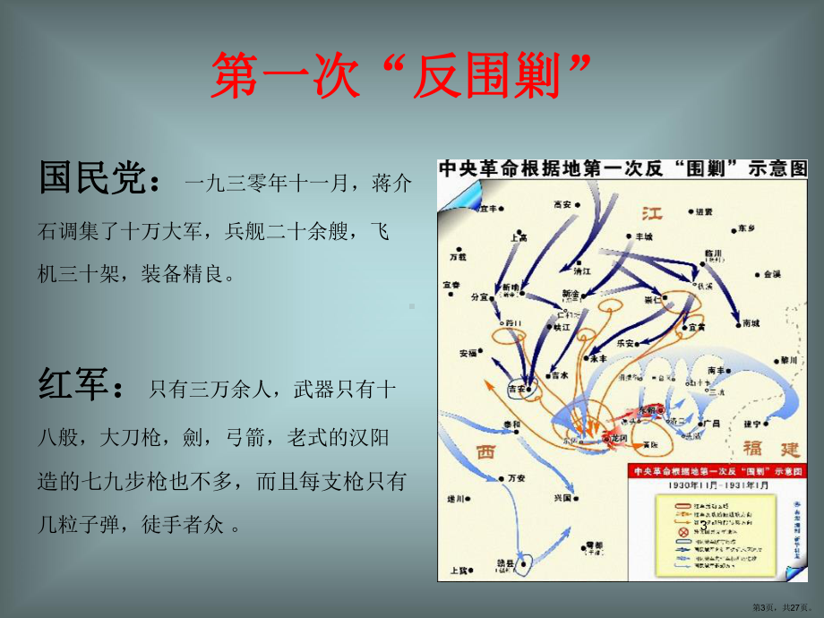 红军五次反围剿PPT演示课件(PPT 27页).pptx_第3页