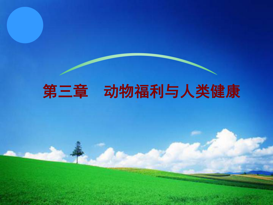 动物福利与人类健康精品课件.ppt_第1页