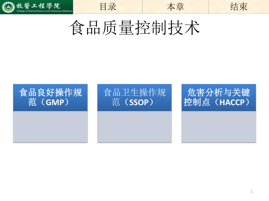 动物性食品安全控制技术课件.ppt_第1页