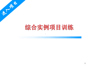 单片机应用实例教程-综合项目训练课件.ppt