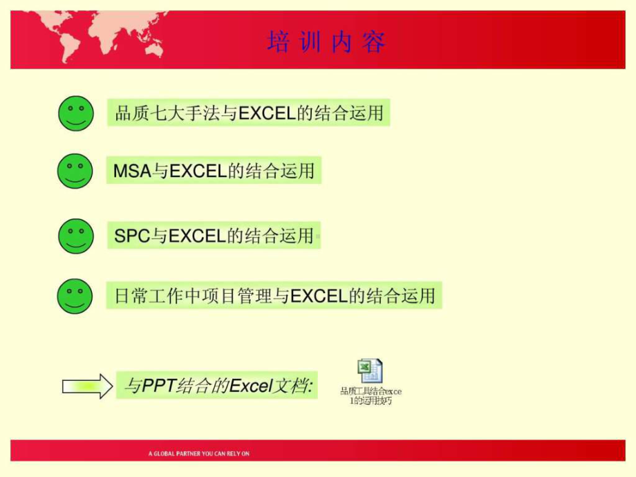 利用excel表格制作各种品质图表课件.ppt_第1页