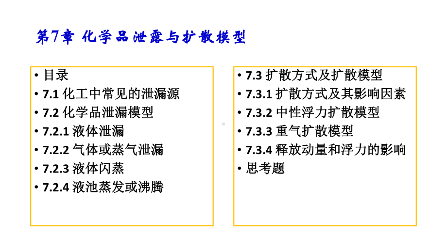 化学品-泄露与扩散模型课件.pptx_第1页