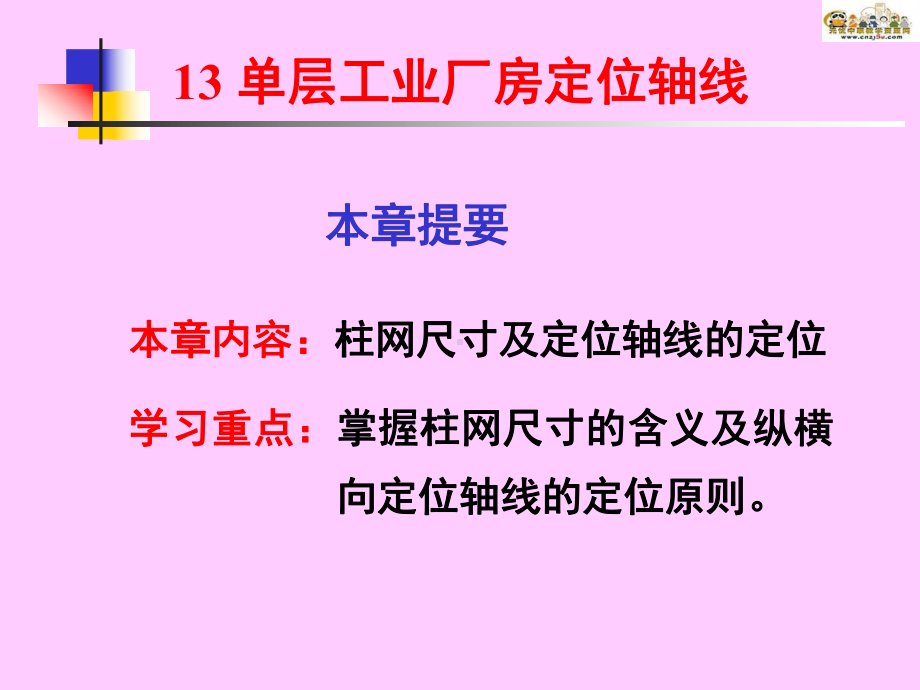 可按各自的柱列和定位轴线关系课件.ppt_第1页