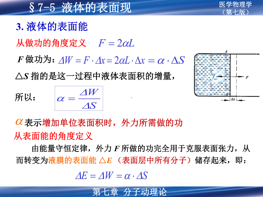 医用物理学课件第七章-液体的表面现象.ppt_第3页