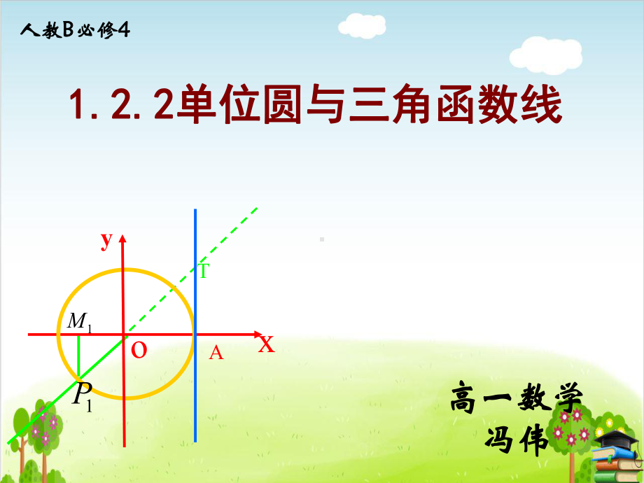 单位圆与三角函数线-课件.ppt_第1页