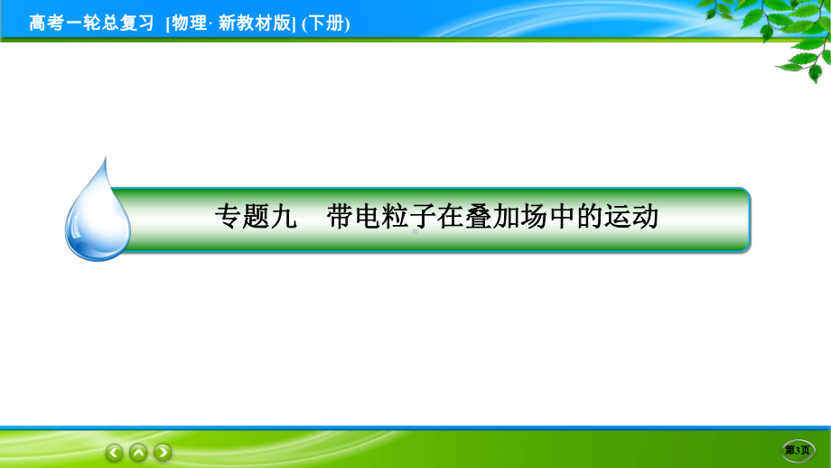 高考物理一轮总复习PPT 专题九.ppt_第3页