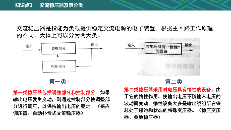 城市轨道交通信号及通信电源系统维护-2.4-交流稳压器维护课件.ppt_第3页