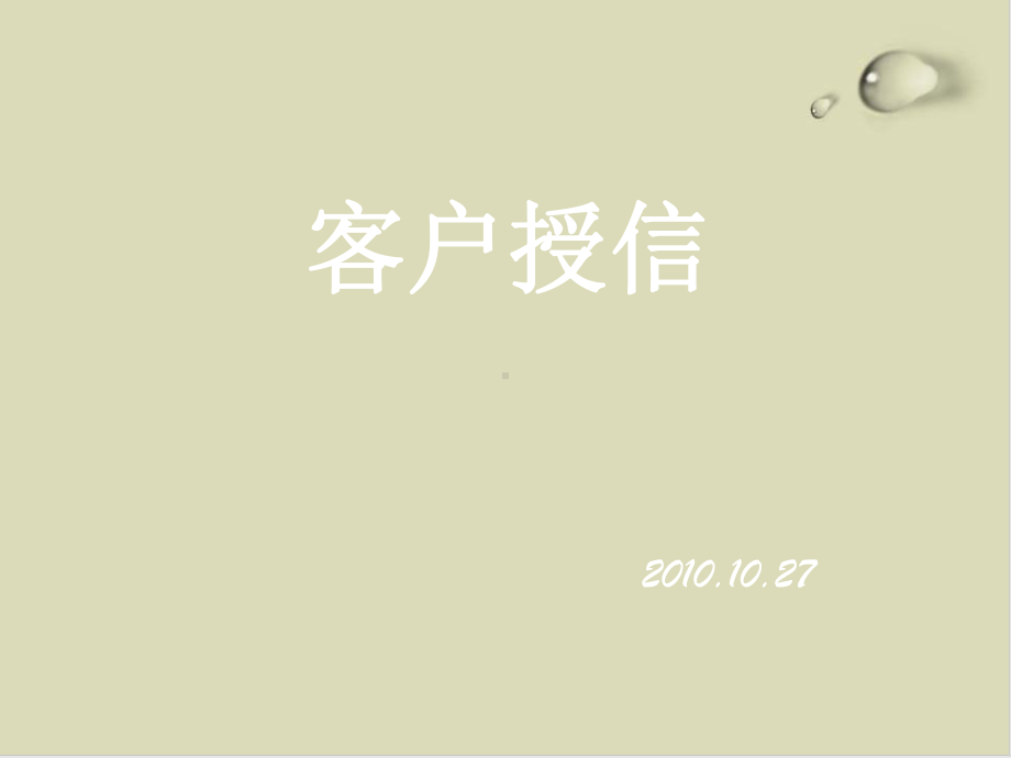 客户信用风险分析与授信额度PPT课件(29张).ppt_第1页