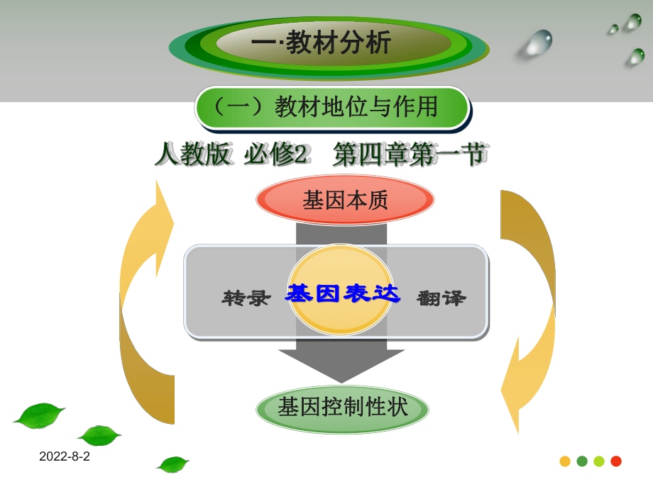 基因指导蛋白质的合成说课课件.ppt_第3页