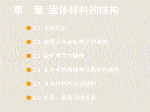 固体材料结构课件.ppt