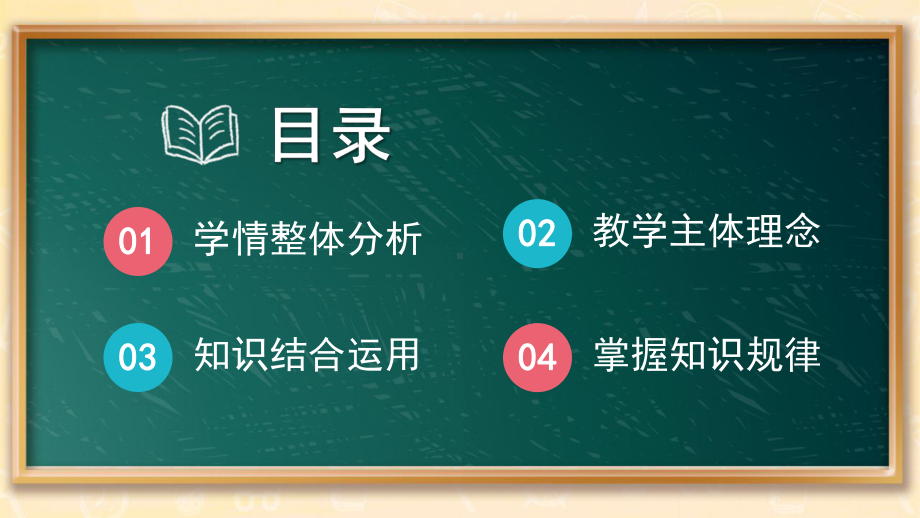 2022黑板风教学总结学情分析报告PPT模板.pptx_第2页